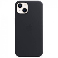 Накладка Leather Case Magsafe для iPhone 13 mini (Midnight)